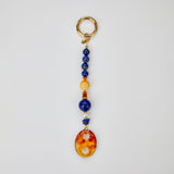 Vintage charm blue lapis