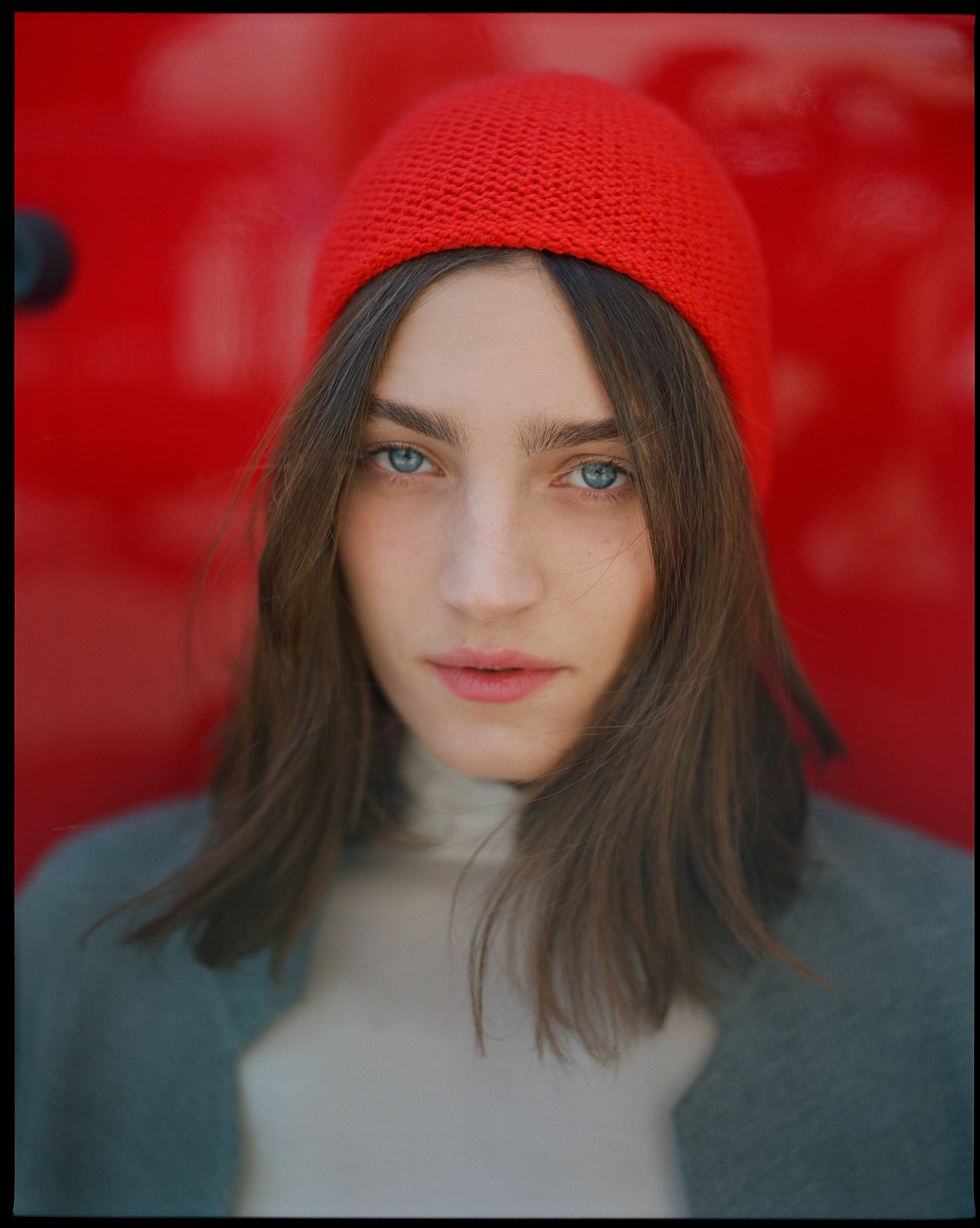 Poppy Red helmet – mari b